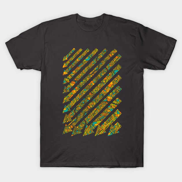 Arrows Map T-Shirt by Sitchko